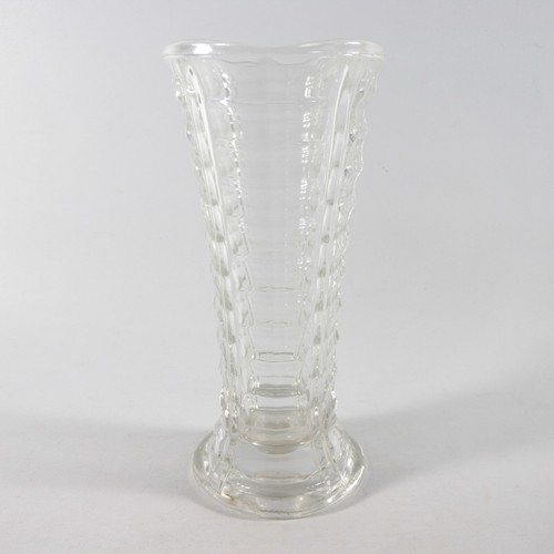 Vecchio vaso fiori vetro - fiori, in