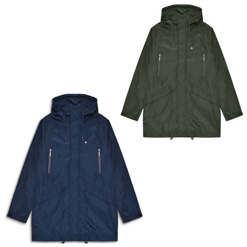 Giacca parka impermeabile uomo