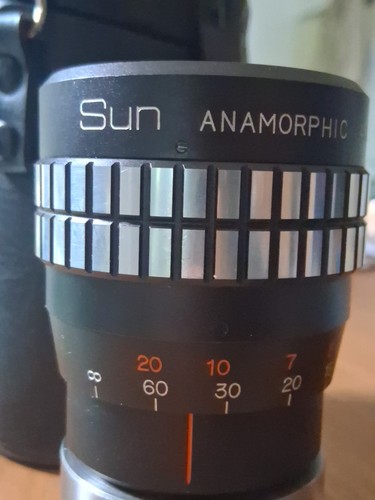 Obiettivo anamorfico sun - anamorfico, 16