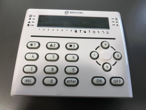 Bentel tastiera lcd absoluta - tastiera,