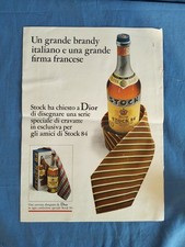 Locandina Pubblicità Cartacea special Brandy Stock 84 Anni 70 Rivista Anna Bella