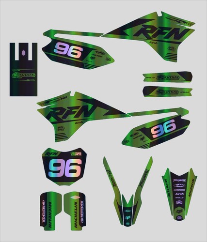 Kit grafica cromo olografico - kit,