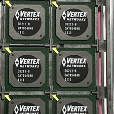 Quantità di 3 DS213-B Vertex Networks Comunicazione IC BGA Chip (2005)