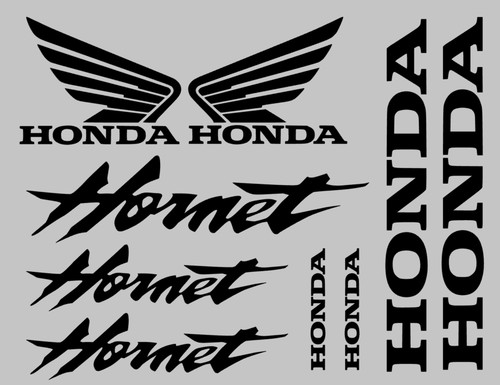 Adesivi honda hornet decals - adesivi,