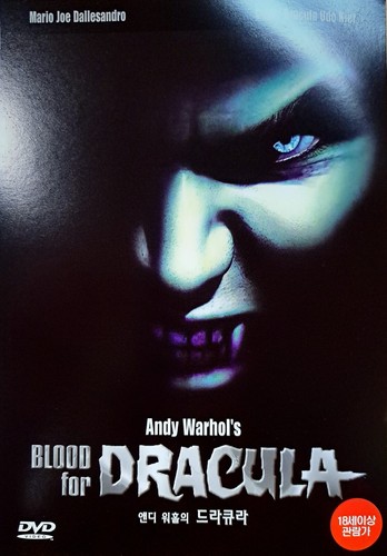 Blood for dracula dvd - for,