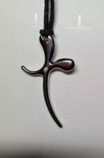 Crocifisso Collana Acciaio Con