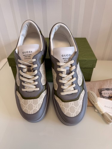 Gucci sneaker leather - sneaker, gg