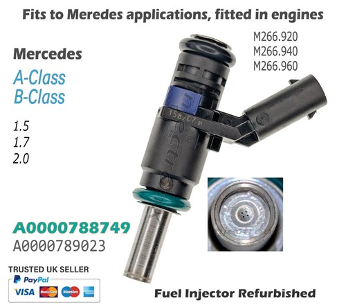 Iniettore benzina a0000788749 - benzina,