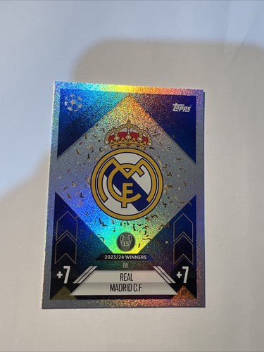 Real madrid badge topps match - topps,