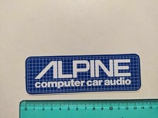 ADESIVO ALPINE COMPUTER CAR
