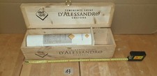 cassa di legno vuota  del vino