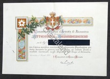WWI - Comando Corpo d'Armata