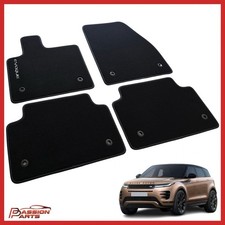 TAPPETI RANGE ROVER EVOQUE DAL 2019 IN VELLUTO TAPPETI CON RICAMO 8 ANELLI