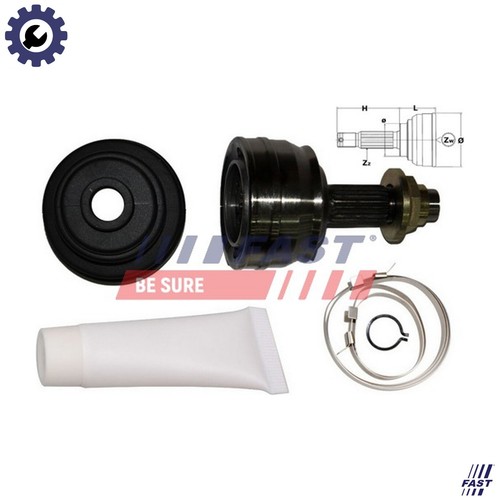 Kit giunto albero motore - kit,