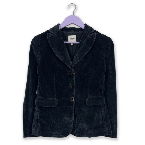 Giacca moschino blu scuro con - scuro,