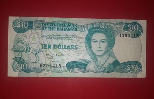 Banconota dollari bahamas - banconota,