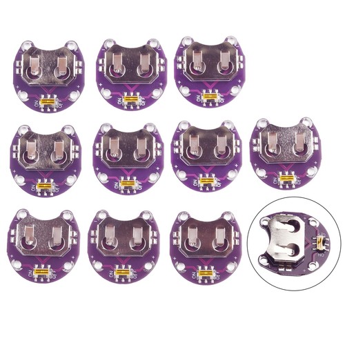 Porta batteria 10pz - 29x30mm, 4