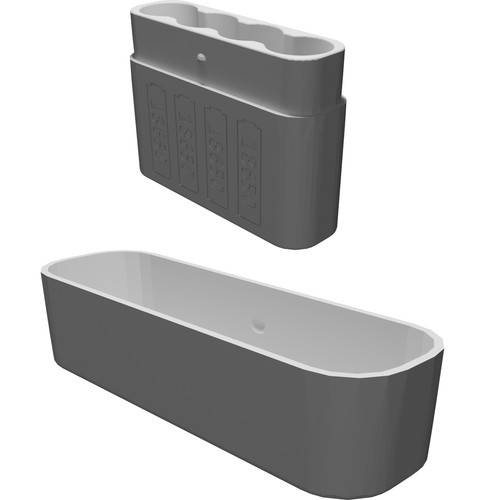 Porta batterie per 18650 - 18650, quad