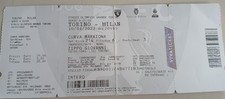 10/04/2022 Biglietto Stadio Ticket TORINO vs MILAN Serie A 2021 2022