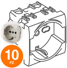 10PZ PRESA SCHUKO (16A-250V)