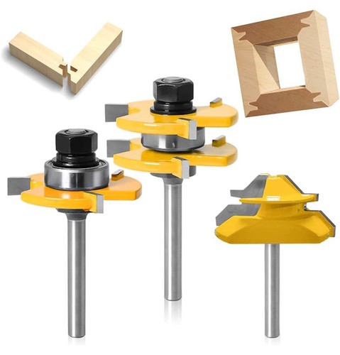 Fresa per incastri - fresa, 3pz
