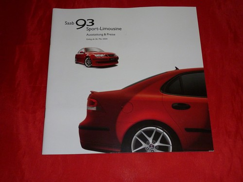 Listino prezzi saab ys3f - saab, 9-3
