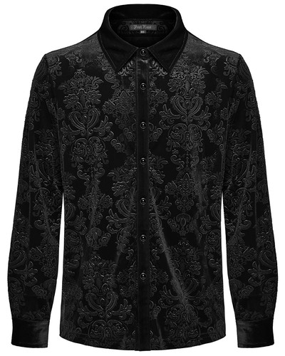 Camicia damascata punk rave - damascata,