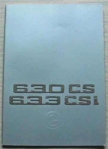 Brochure vendita auto bmw - auto, 630