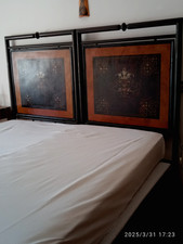 LETTO   MATRIMONIALE IN FERRO