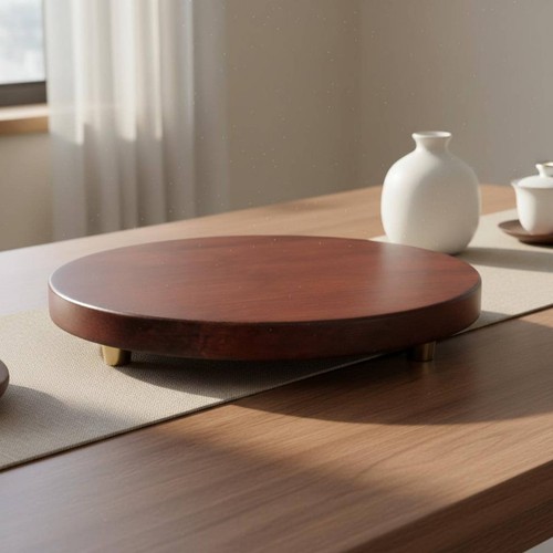 Base rotonda legno stile - base,