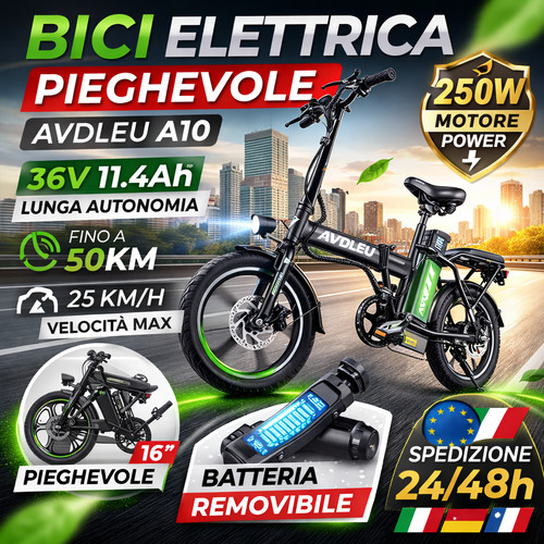 Bici pieghevole city bike - bici,