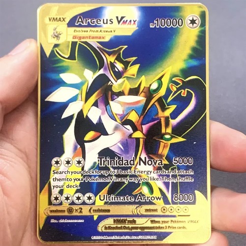 Carte pokemon gold metal - carte,