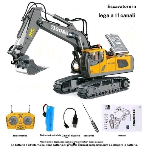 Escavatore radiocomandato - radiocomandato, a