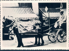 LEVI'S ,VENDITORE DI JEANS COL CARRETTO,CARTOLINA PUBBLICITARIA ANNI 70 -65961