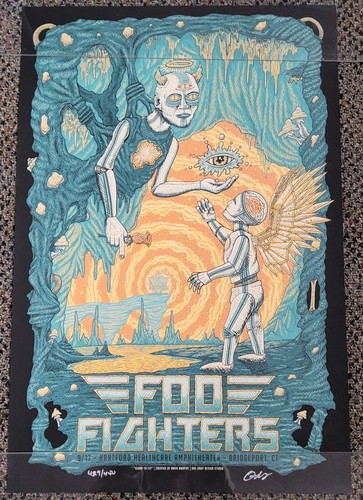 Foo fighters poster 2021 - foo,