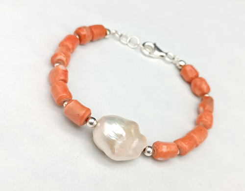 Bracciale donna perla barocca