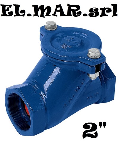 Valvola ritegno palla 2 - ritegno, a