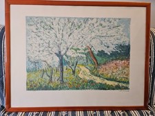 Michele Cascella litografia a colori 60x80 autenticata