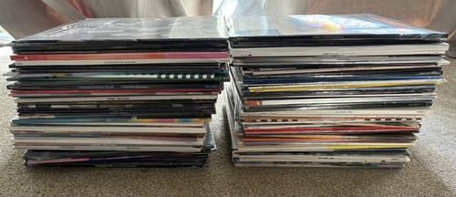 Large vinyl record job lot - large,