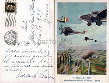 PROPAGANDA WW2 AVIAZIONE-BOMBARDAMENTO DIURNO-CAPRONI 120D8-94