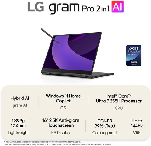 Gram pro 2in1 16t90tp - lg,