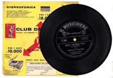 disco 45 giri NON PASSA PIU' Corrado Lojacono FLEXI disc flex IL MUSICHIERE - 25