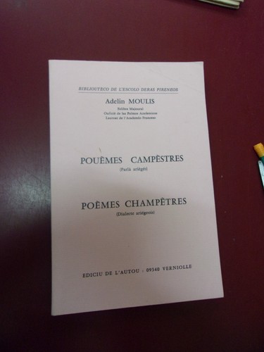 Adelin moulis pouèmes - moulis,