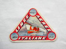 AERONAUTICA 1950s ITALY