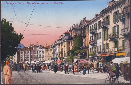 Cartolina svizzera locarno - cartolina,