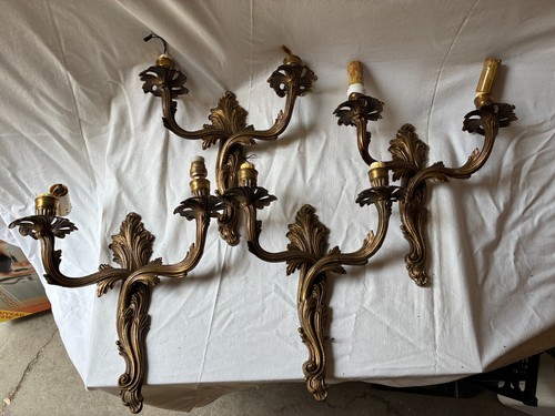 Applique bronzo dorato - 4, 1960