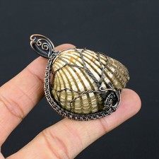 Ciondolo avvolgente in filo di