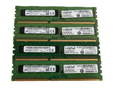 32 GB (4x8 GB) DDR3 ECC UDIMM RAM senza buffer | Crucial CT102472BD160B.18FED