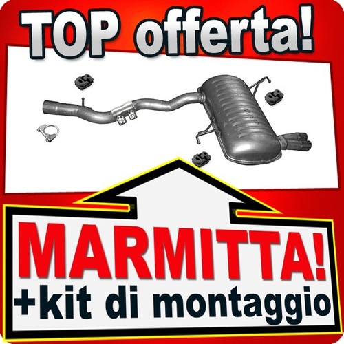 Silenziatore posteriore per - posteriore,