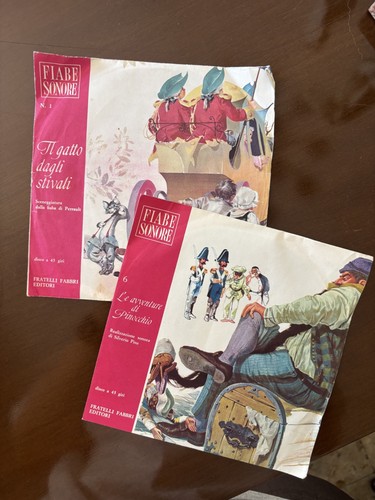 Coppia dischi vintage - di,